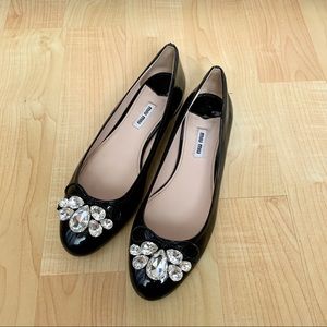 Miumiu Flats Size eu40